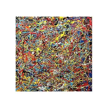 ジャクソン・ポロック 抽象絵画ウォールアート Amazon.co.jp: Jackson Pollockジャクソン・ポロック画家の作品